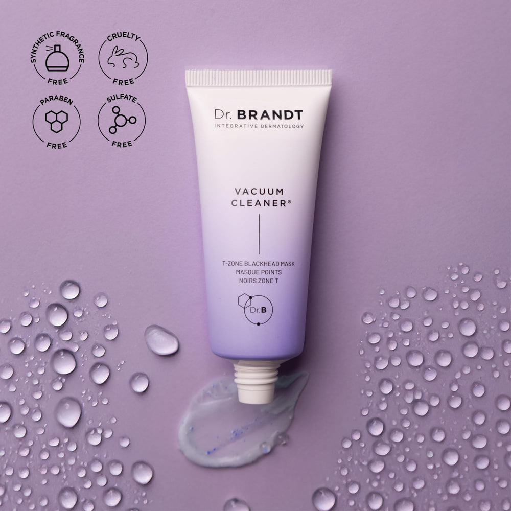 Dr. Brandt Pores No More – peau plus lisse et réduction visuelle de la brillance.