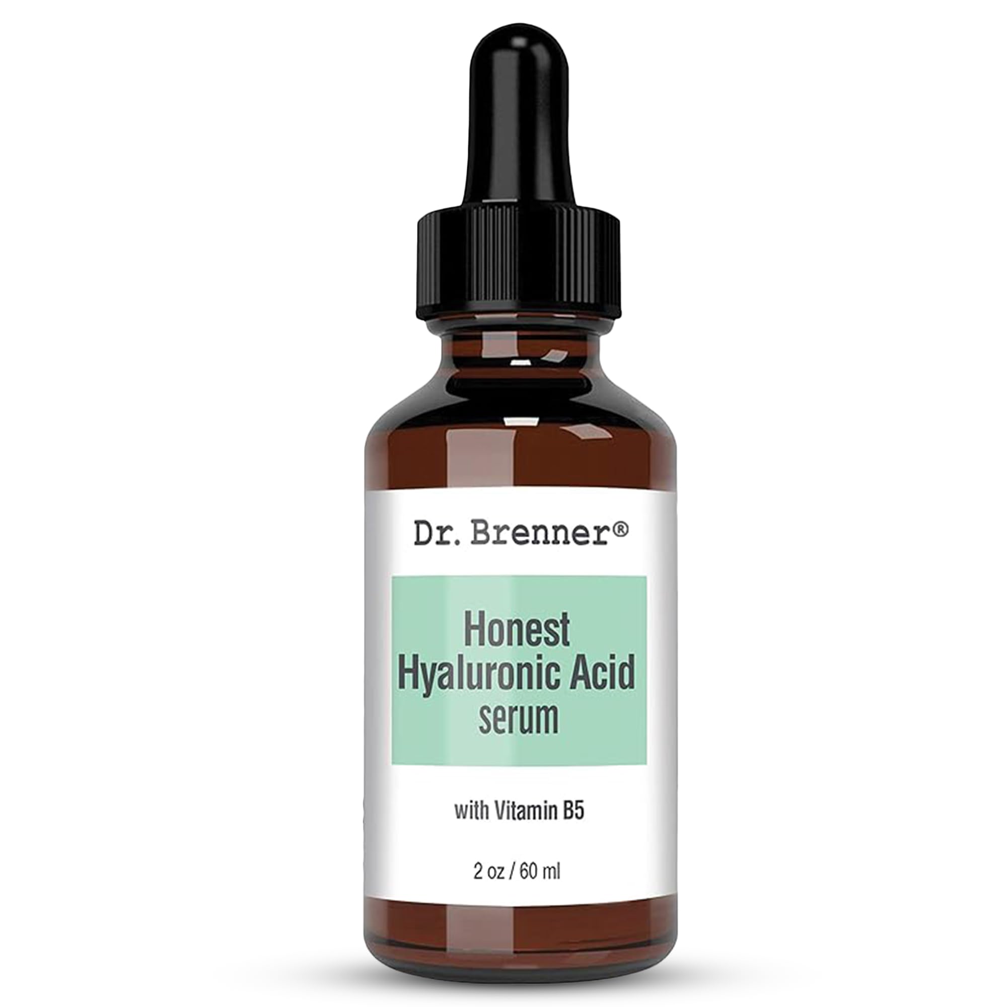 Sérum Dr. Brenner Hyaluronique 2oz en flacon, hydratation durable.
