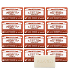 Dr. Bronner’s Barre Eucalyptus emballage recyclé, solution durable pour votre routine douche