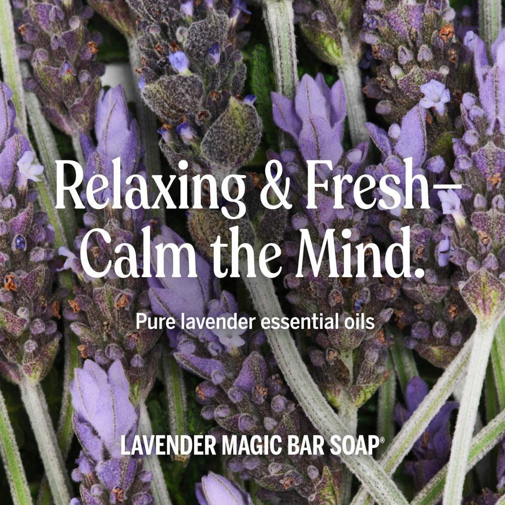 Dr. Bronner’s barre lavande emballage post-consommation