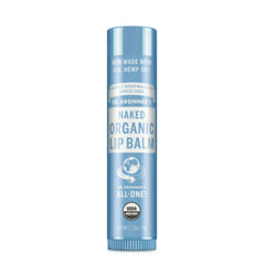 Dr. Bronner’s Baume Lèvres Naturel, emballage neutre, hydratation douce et durable.