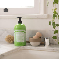 Dr. Bronner's Savon sucre bio mousse douce pour visage et cheveux