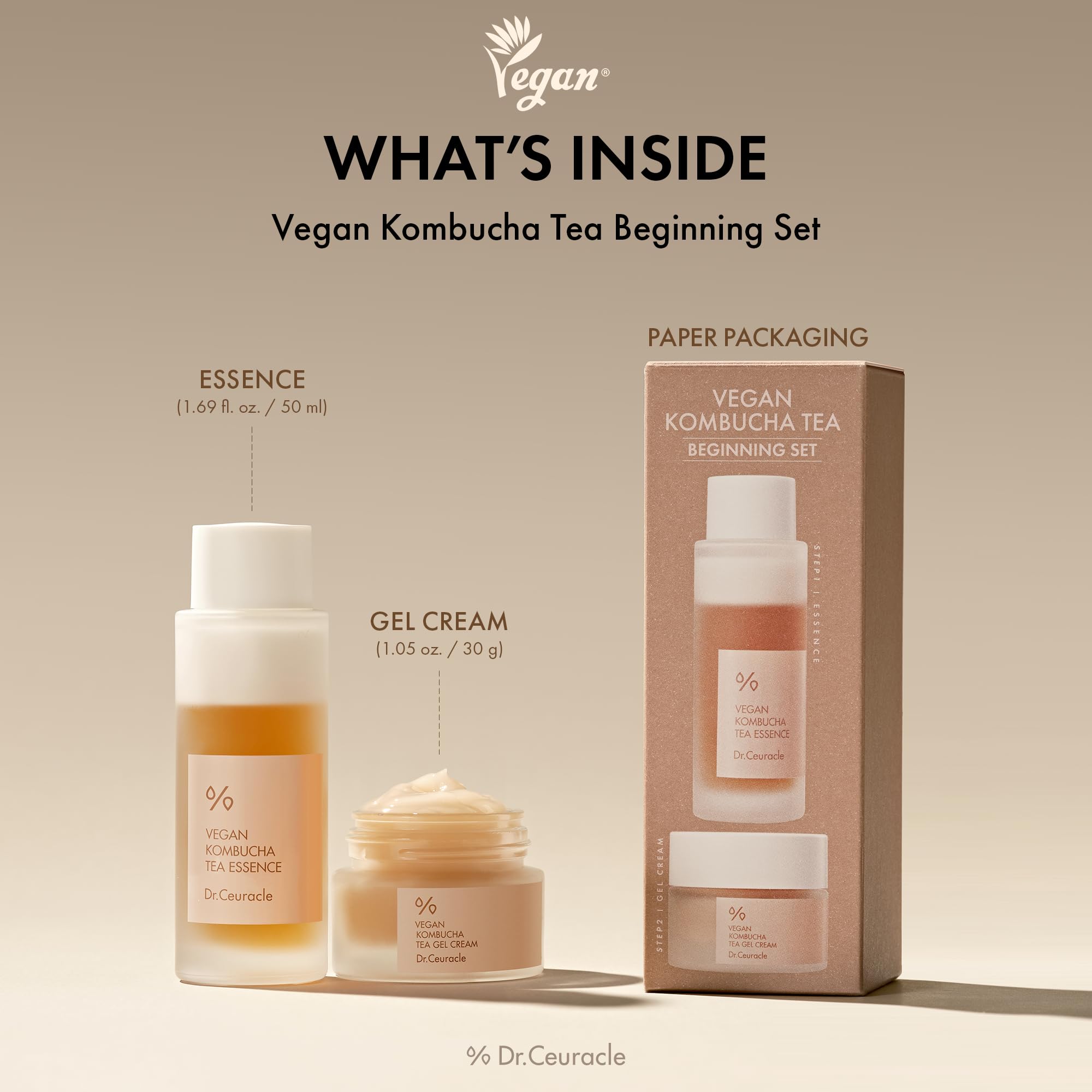 Dr Ceuracle gel-crème nourrissant kombucha texture légère et absorption rapide