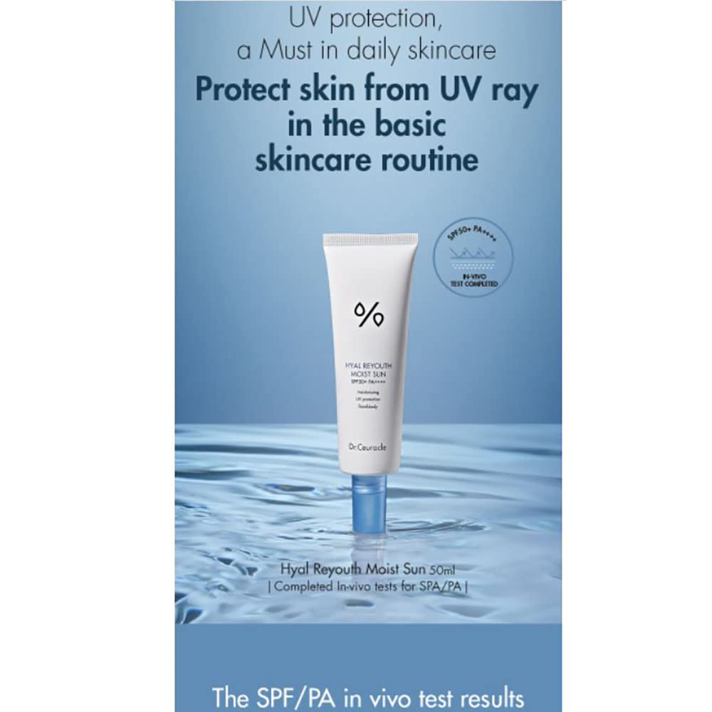 Dr. Ceuracle Hyal Reyouth Moist Sun: pompe doseur pratique pour doser facilement.