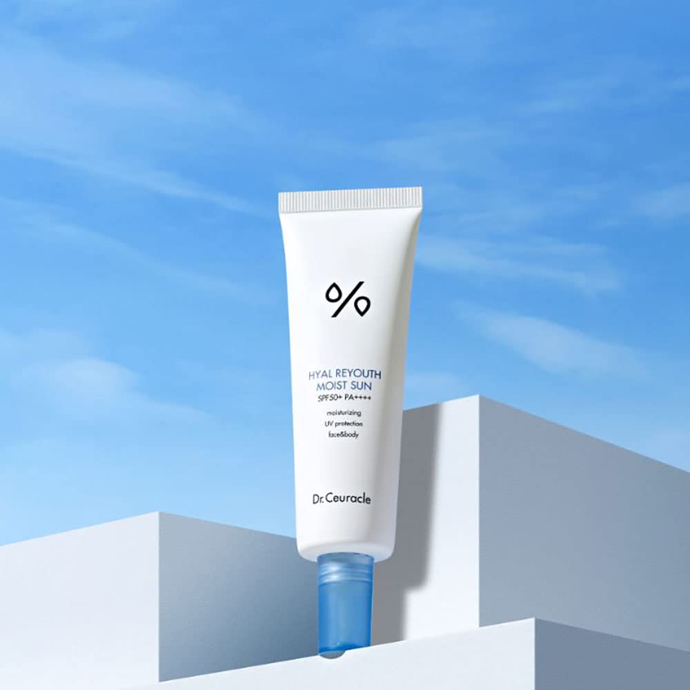 Dr. Ceuracle Hyal Reyouth Moist Sun: fini invisible sans trace blanche.
