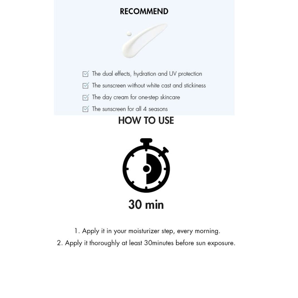 Dr. Ceuracle Hyal Reyouth Moist Sun: protection UV adaptée à une routine quotidienne.