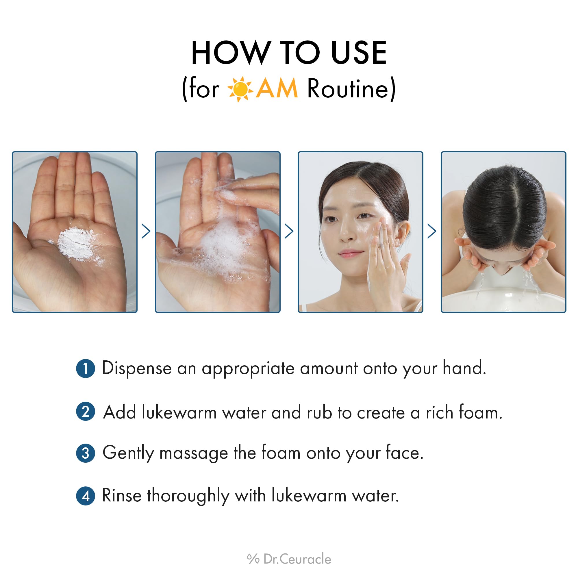 Dr. Ceuracle Pro Balance poudre douceur – idéal au réveil pour peaux sensibles.