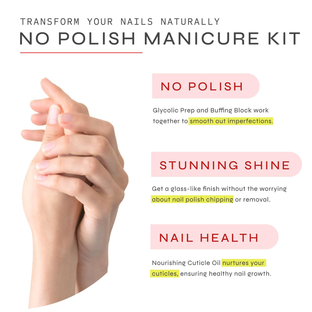 Dr. Dana Beauty bloc polissage tri-grit – fini lustré sans vernis