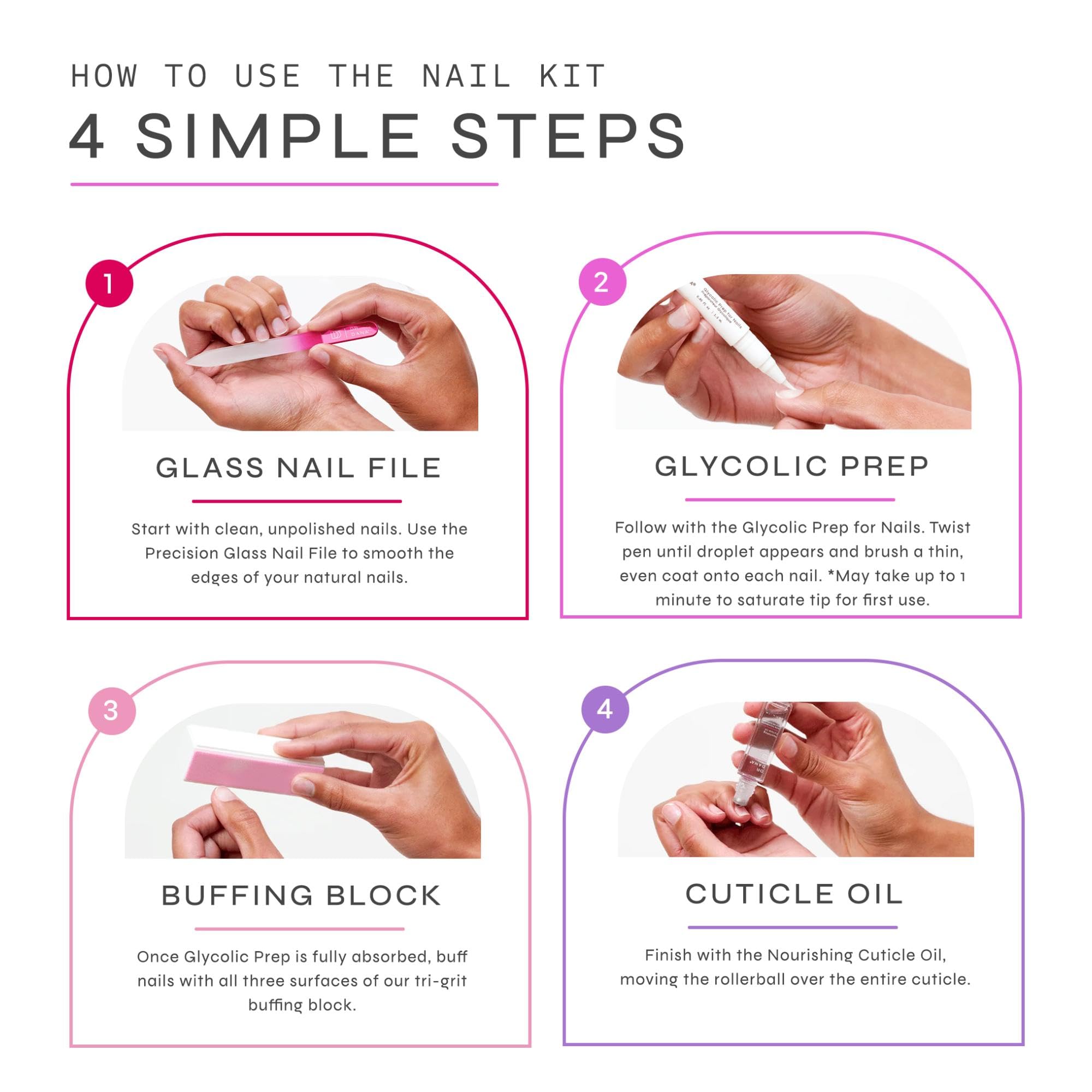 Dr. Dana Beauty lime en verre – modelage précis des ongles