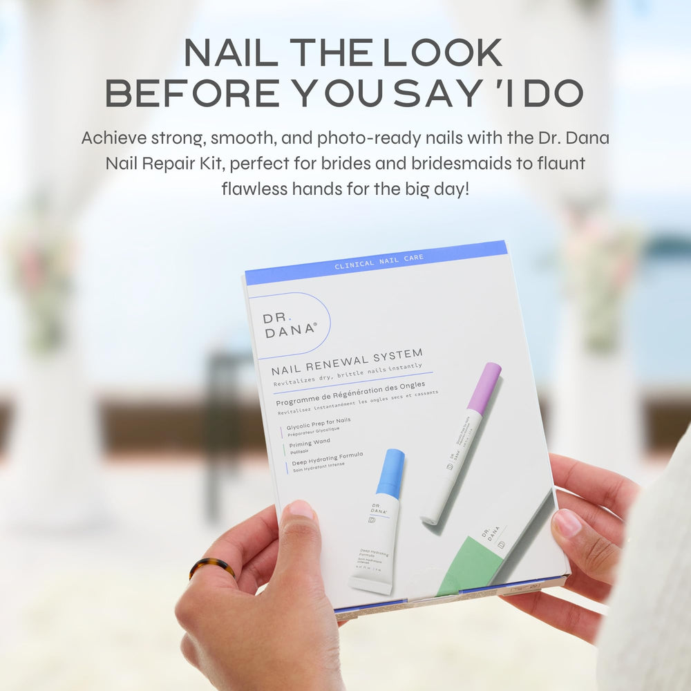 Dr. Dana Nail Repair Kit exfoliation-rituel: exfoliation douce pour renouveler les ongles