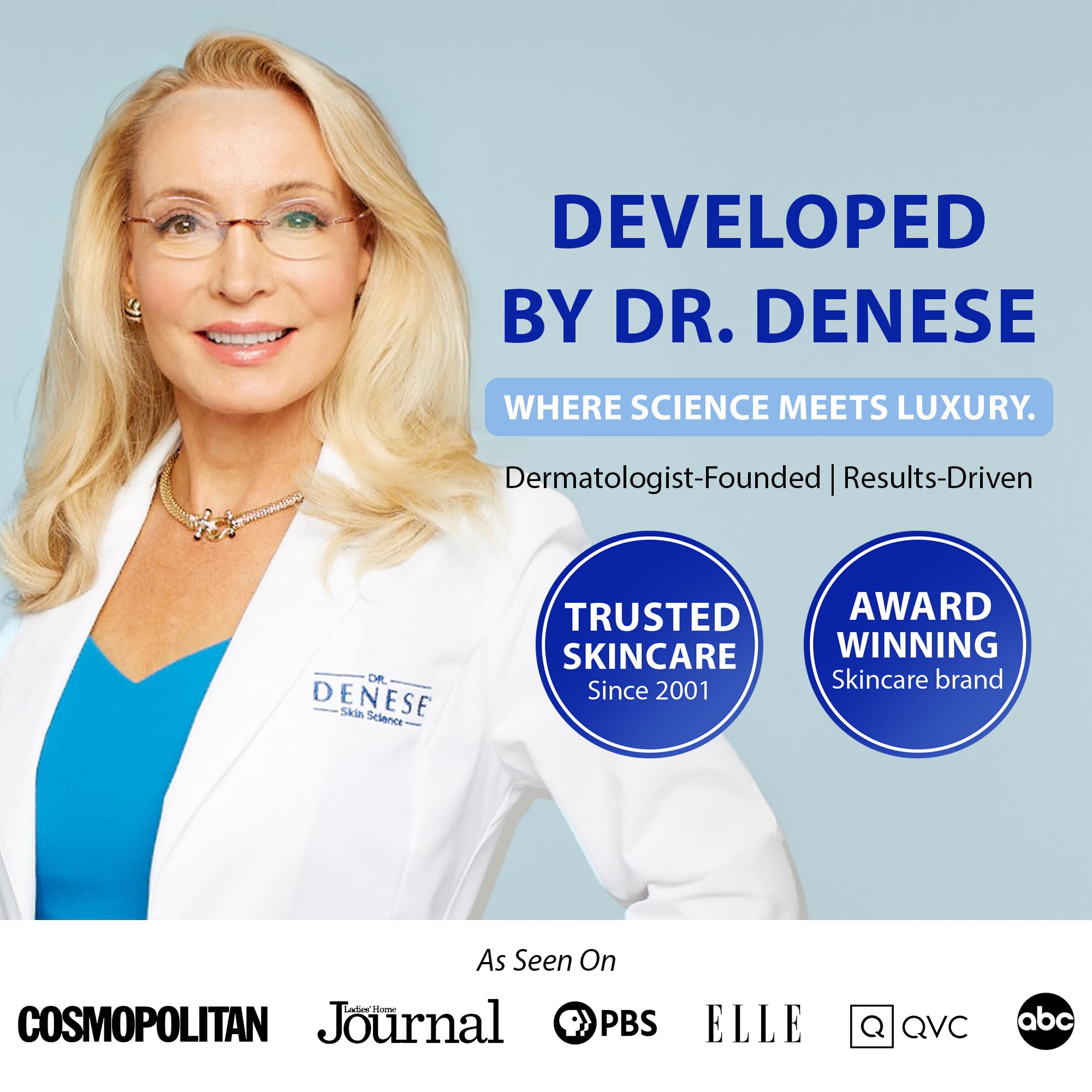 Dr. Denese beauté propre – formulation sans cruauté et éthique.