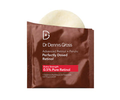Tampons pré-dosés Dr Dennis Gross Avance Retinol Ferulic pour une application rapide