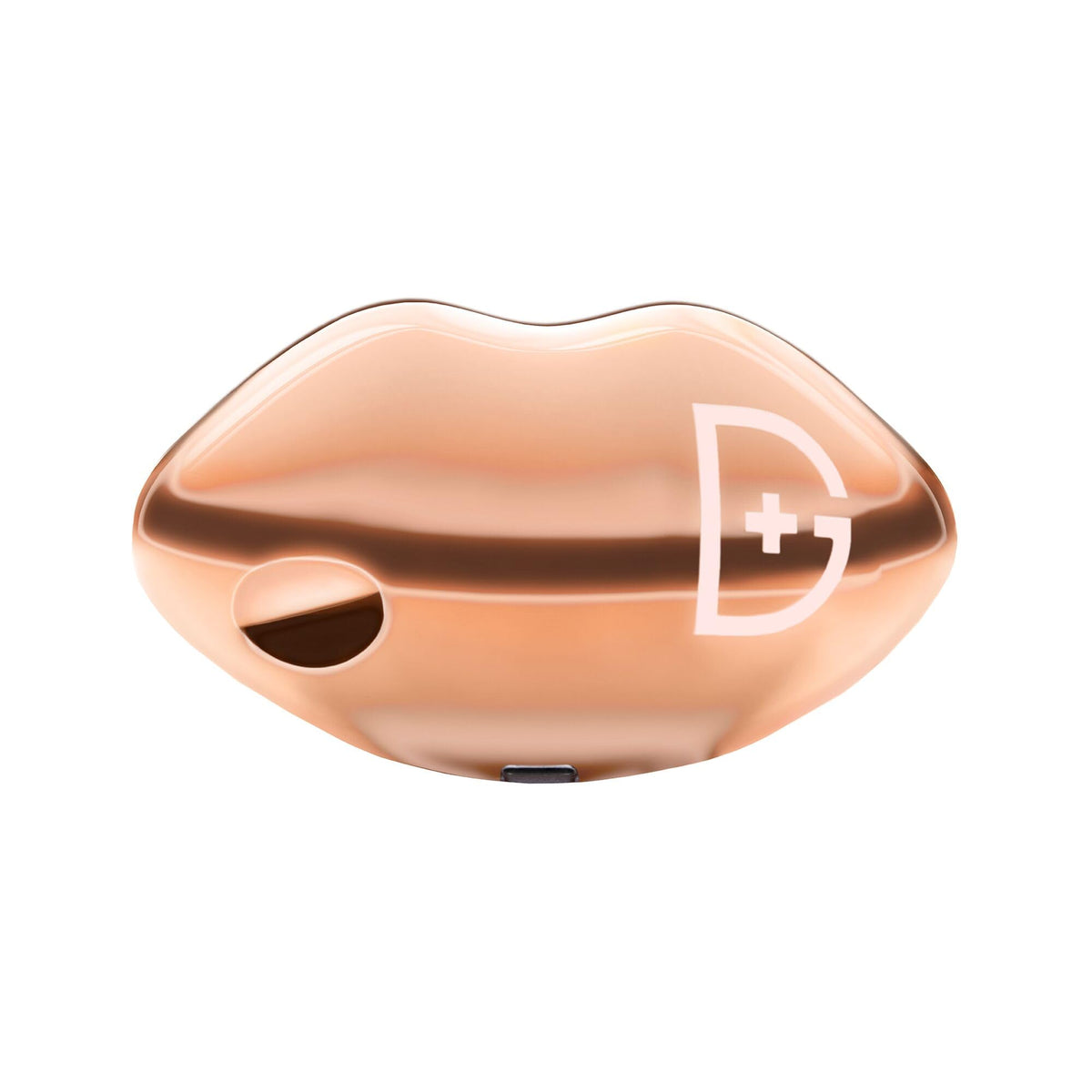 LipWare Pro de Dr Dennis Gross sur les lèvres, teint plus défini grâce aux diodes rouges.
