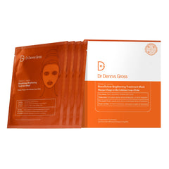 Masque biocellulose Dr Dennis Gross offre un éclat immédiat et hydratation.