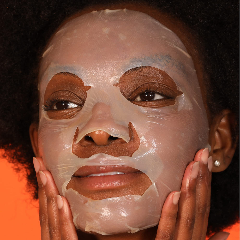 Masque biocellulose Dr Dennis Gross ensemble de 4 masques pour soin à domicile.