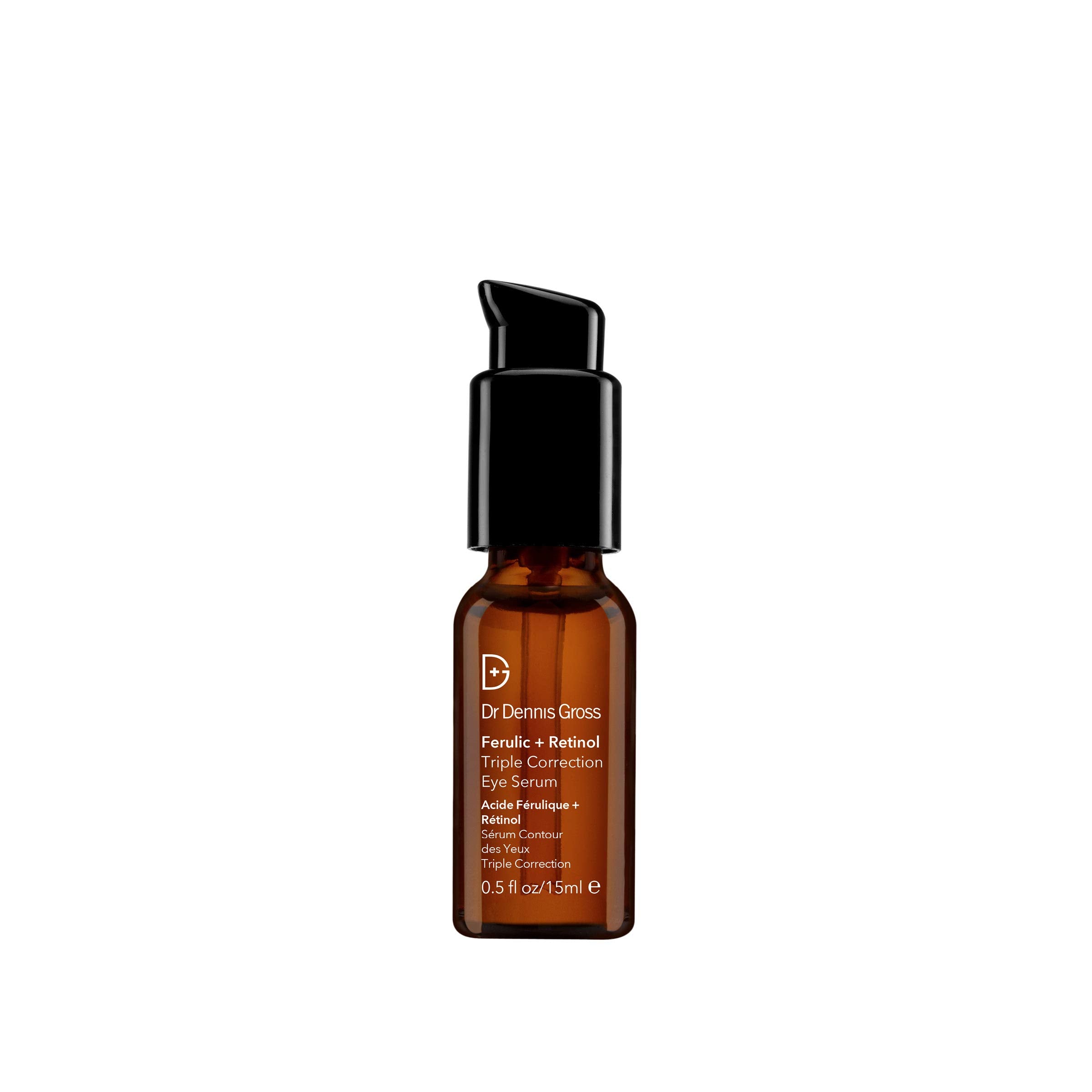 Dr Dennis Gross Sérum Yeux Ferulic Retinol – équilibre et fermeté du contour.