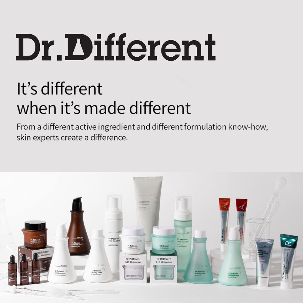 Dr.Different VITALIFT-A: peau lumineuse et repulpée après application.