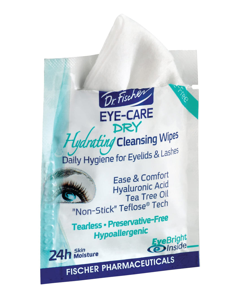 Dr. Fischer Lingettes hypoallergenes: convient yeux sensibles et porteurs de lentilles