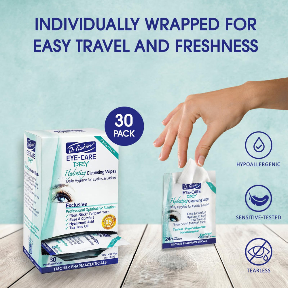 Dr. Fischer Lingettes paupières sécheresse: soulagement potentiel