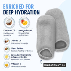 Intérieur gel Doublure Dr. Frederick’s Original pour tout-pied assure hydratation continue.