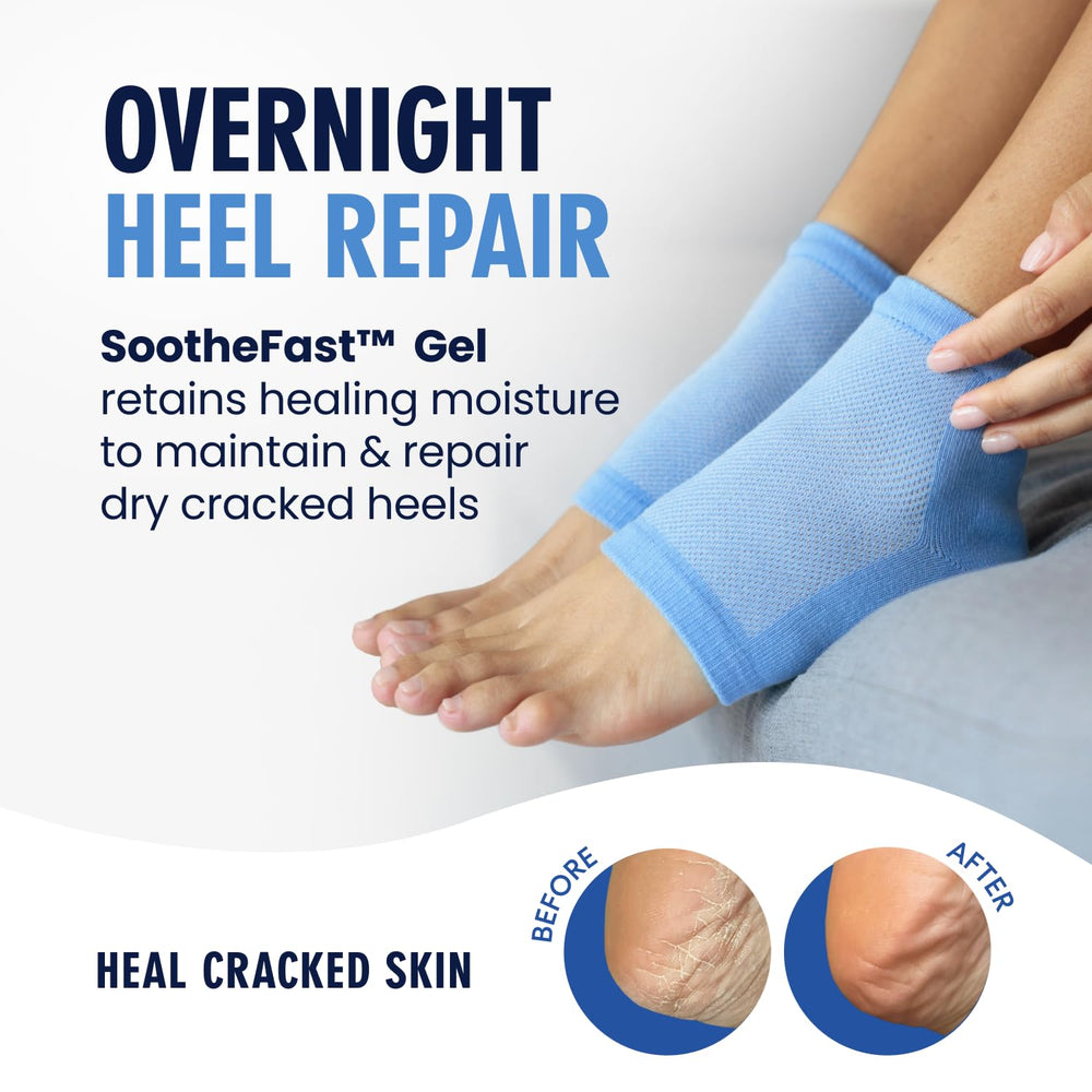 Dr. Frederick's Original: talons-cracks nuit avec gel pour réparation douce pendant le sommeil