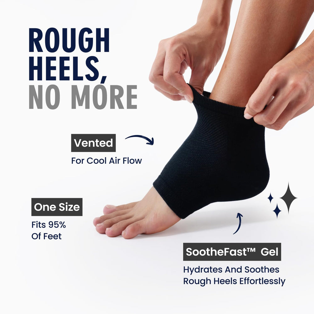 Dr. Frederick's Original utilisation nocturne talons — pieds plus lisses au réveil.