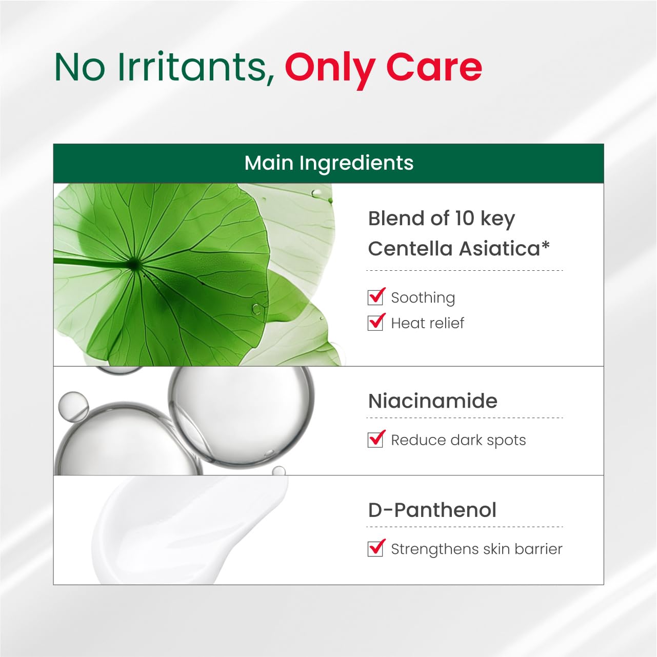 Dr.G R.E.D. Blemish Clear – formule non comédogène adaptée aux peaux mixtes.