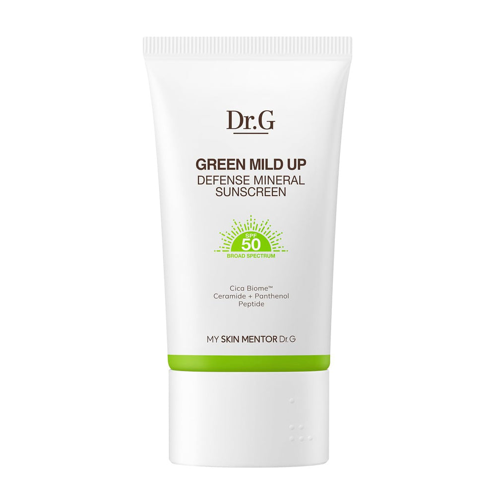 Flacon Dr.G Green Mild Up Defense pour une protection légère au quotidien.