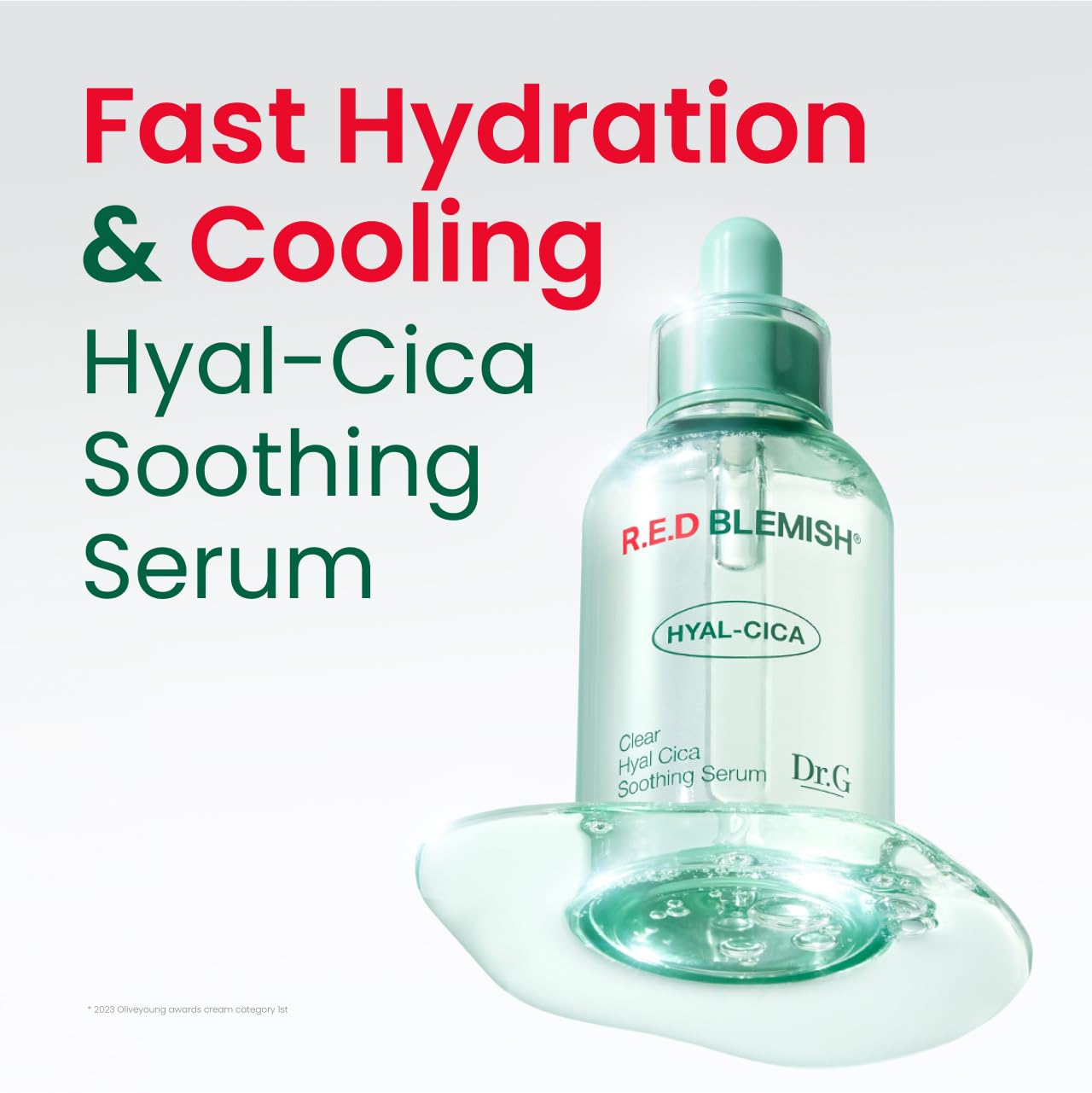 Dr. G R.E.D. Blemish Clear: goutte précise pour une application douce.