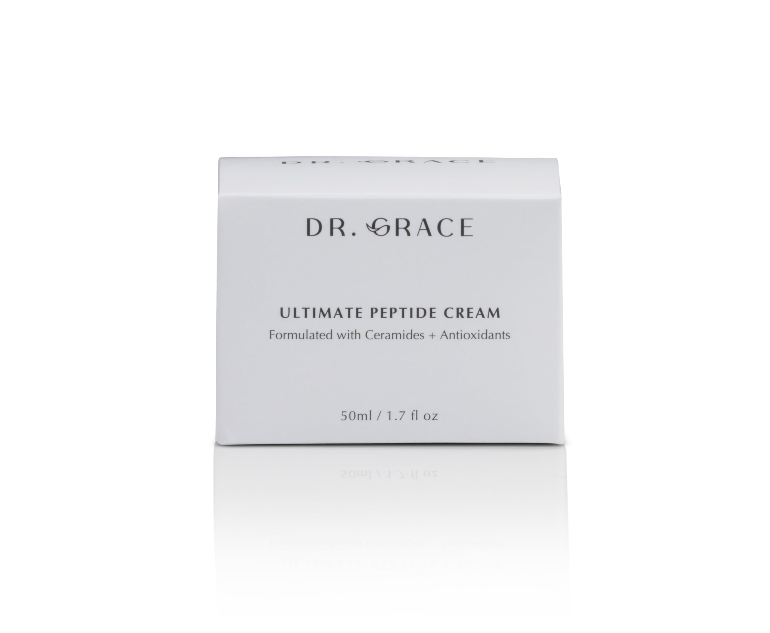 Texture légère prête à l application avec Dr. Grace Crème au Peptide Ultime.