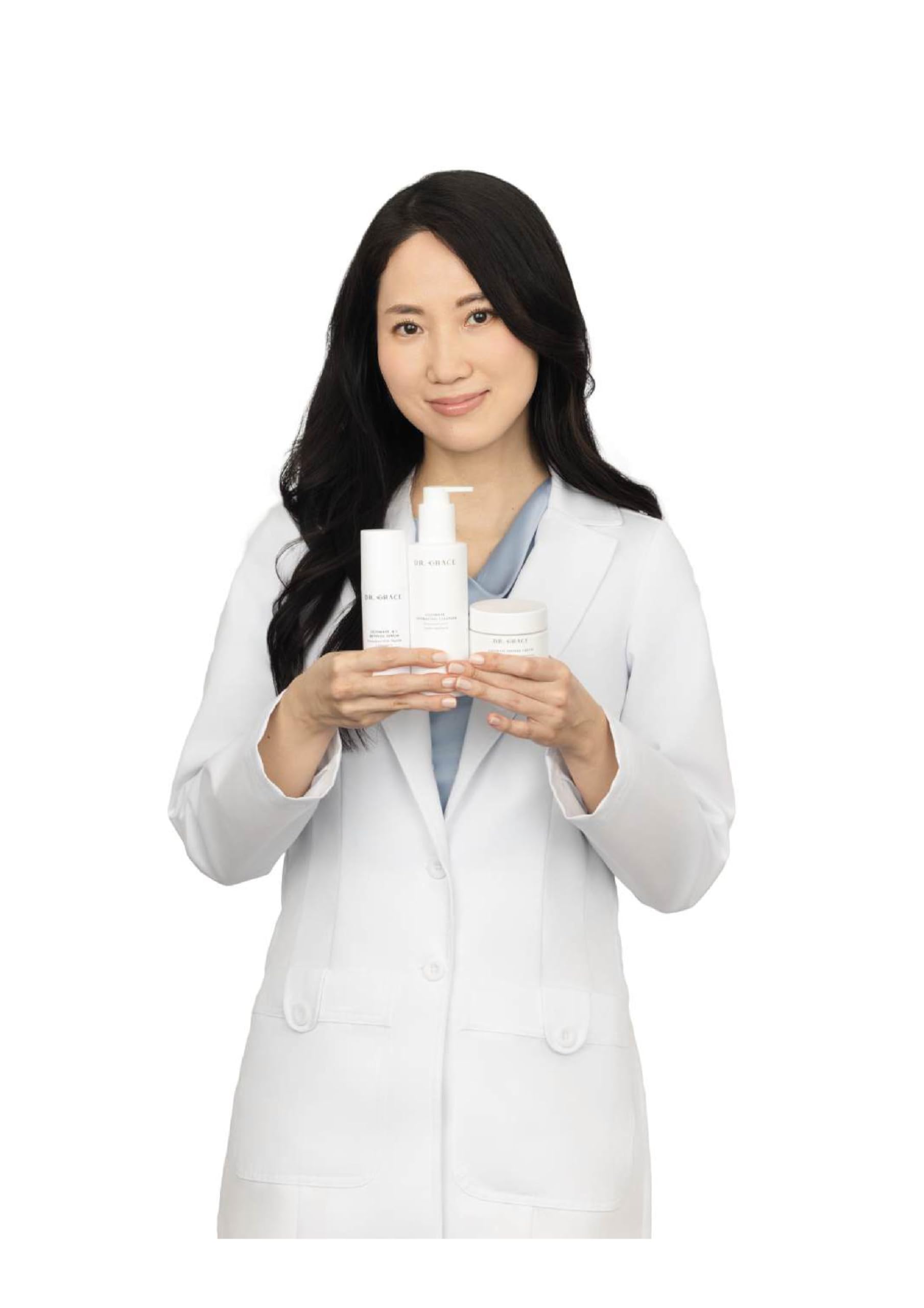 Dr. Grace Crème au Peptide Ultime en routine quotidienne pour peau équilibrée.
