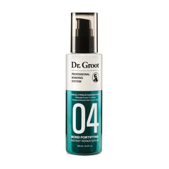 Dr. Groot Bond Fortifying Serum, bouteille, peut renforcer les cheveux secs.
