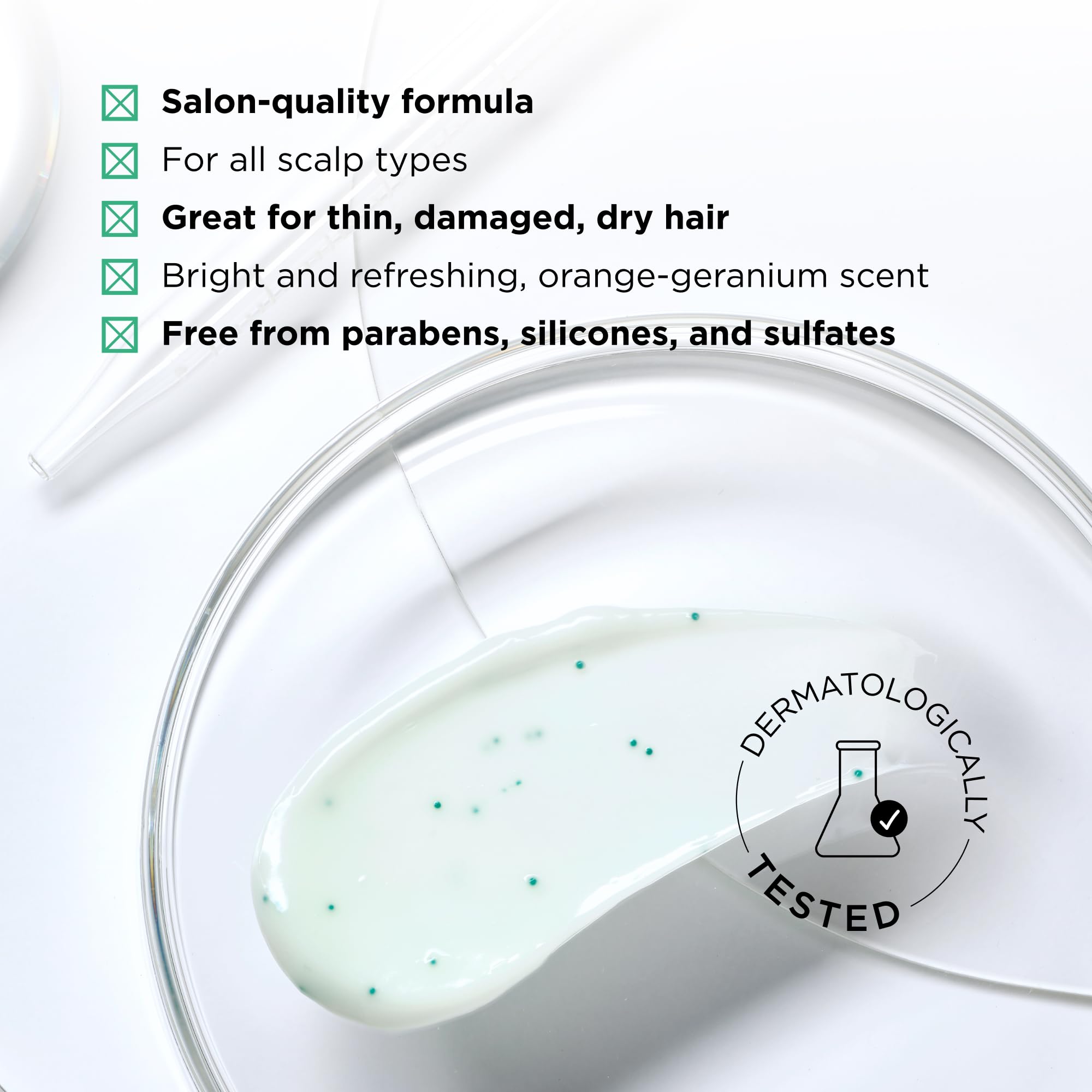 Cafeine Dr. Groot stimule visuellement l’apparence des cheveux.