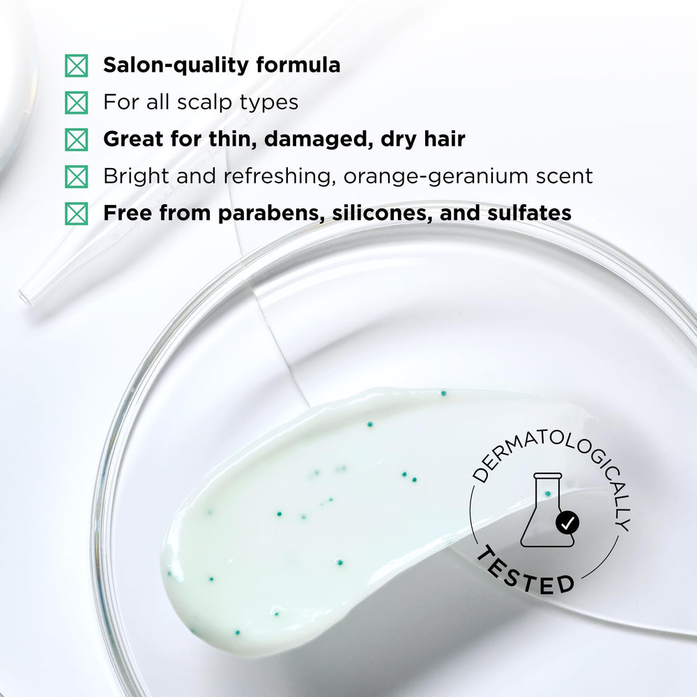 Cafeine Dr. Groot stimule visuellement l’apparence des cheveux.