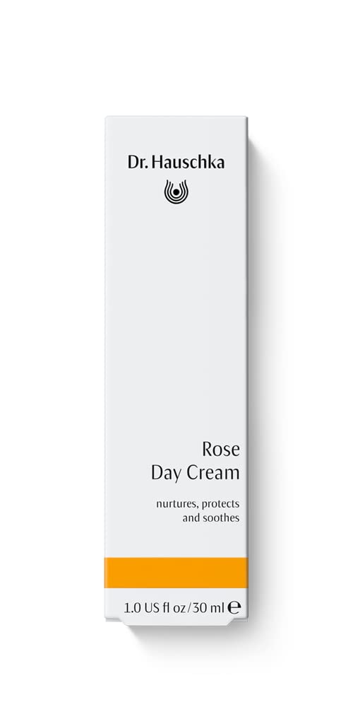 Crème Jour Rose de Dr. Hauschka — pot visible pour une application précise et nourrissante.