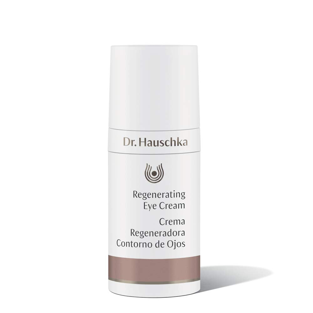 Crème régénératrice Dr. Hauschka pour le contour des yeux, aide à lisser et raffiner la peau délicate.