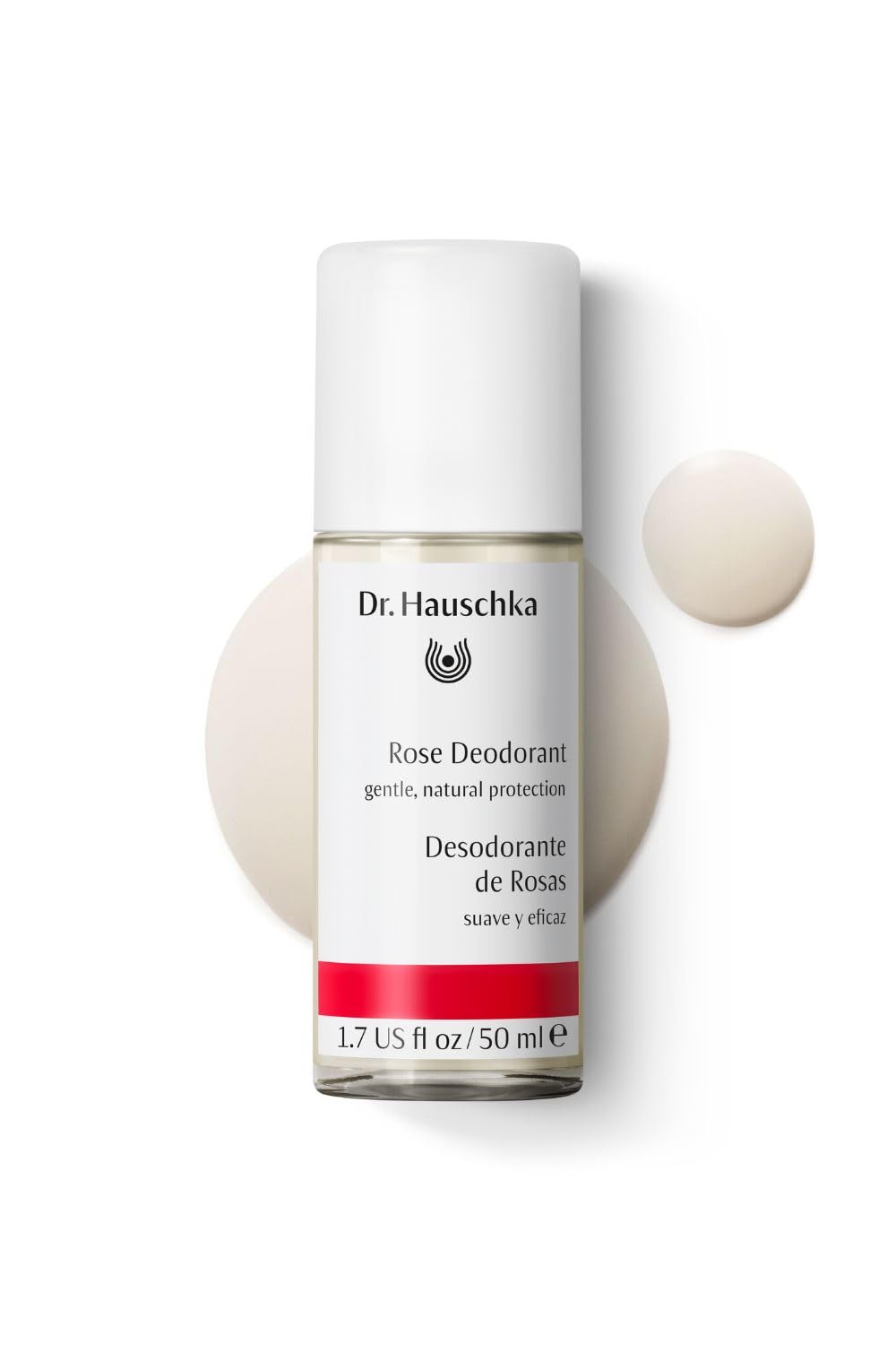 Dr. Hauschka Déodorant Rose - toucher léger lors de l'application sous les aisselles.