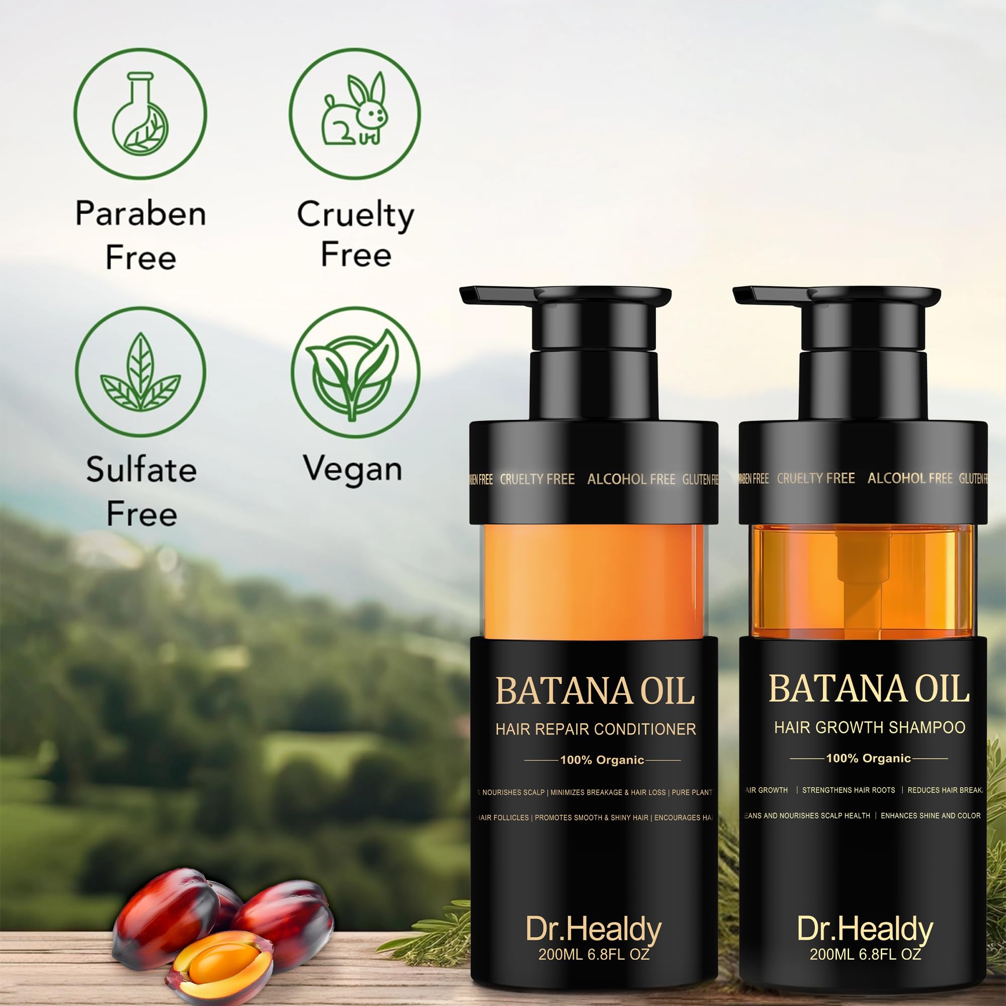 Emballage du coffret Dr. Healdy, présentation premium.