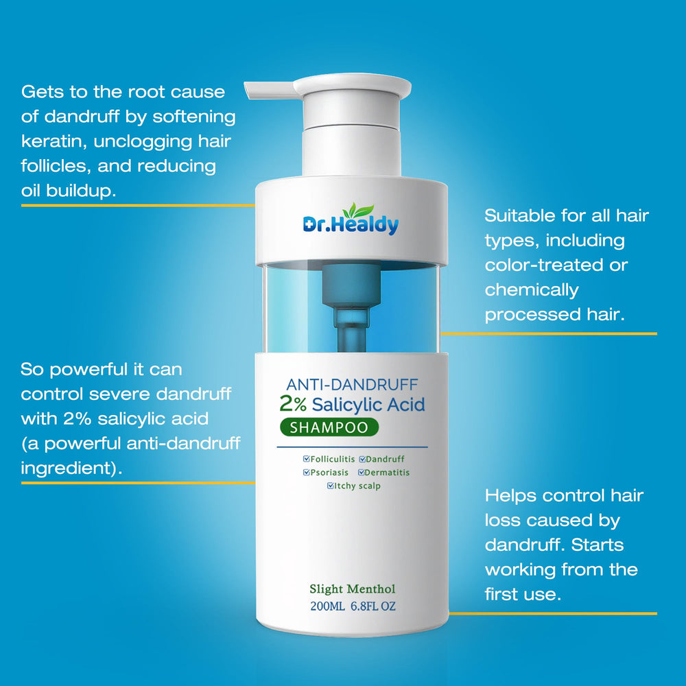 Soulagement possible des démangeaisons grâce à l'action exfoliante du salicylique.