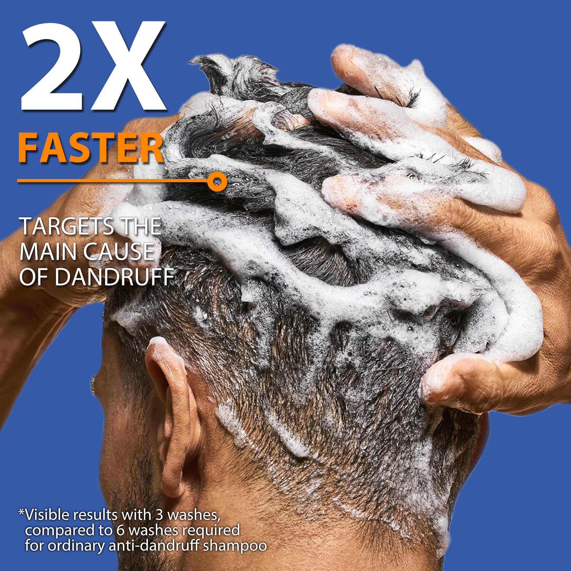 Mousse légère purifiante sur cuir chevelu, signe d'une routine efficace.