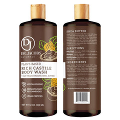 Beurre-karité Dr. Jacobs Naturals, hydratation durable pour la peau.