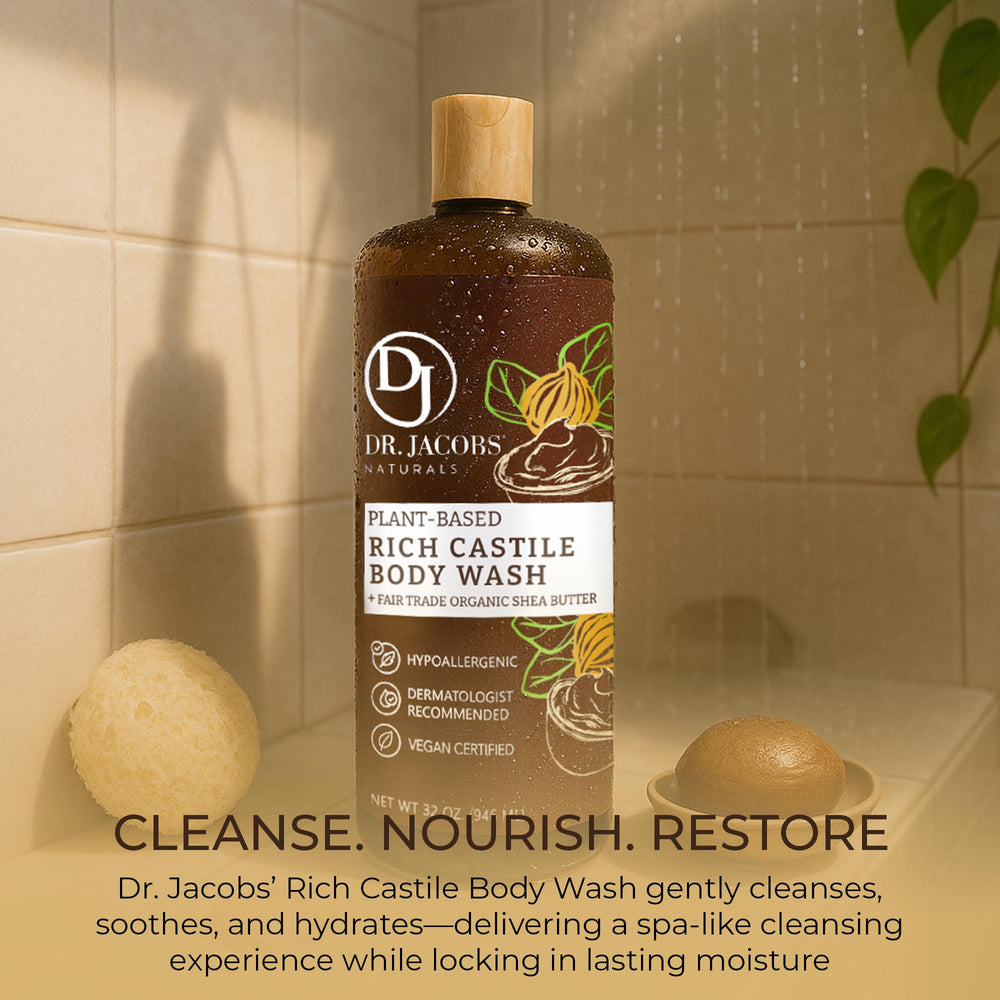 Soin hydratant quotidien Dr. Jacobs Naturals pour peaux sensibles.