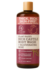 Dr. Jacobs Naturals Lait Castille Rose, bouteille prête à hydrater la peau en douceur