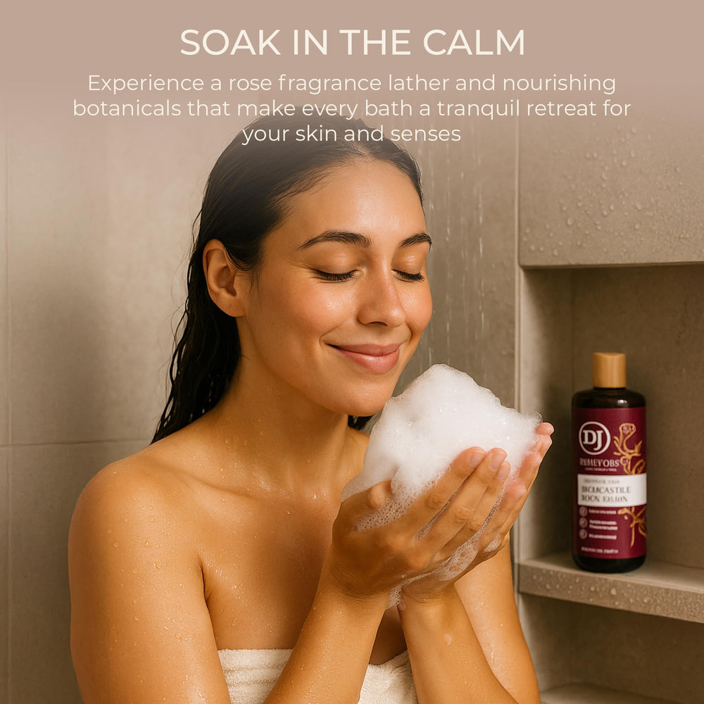 Dr. Jacobs Naturals Lait Castille Rose, soin quotidien adapté aux peaux sensibles