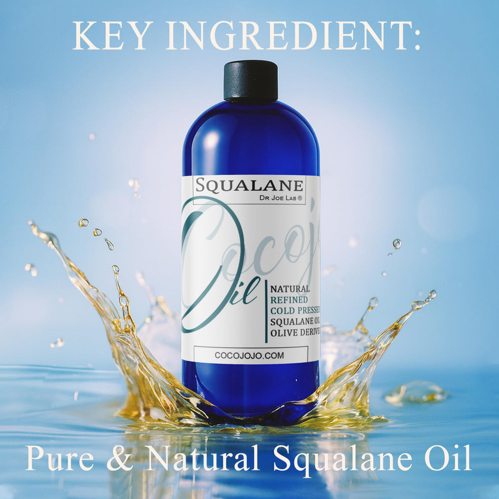 Dr Joe Lab huile squalane — application rapide et non grasse pour peau lumineuse