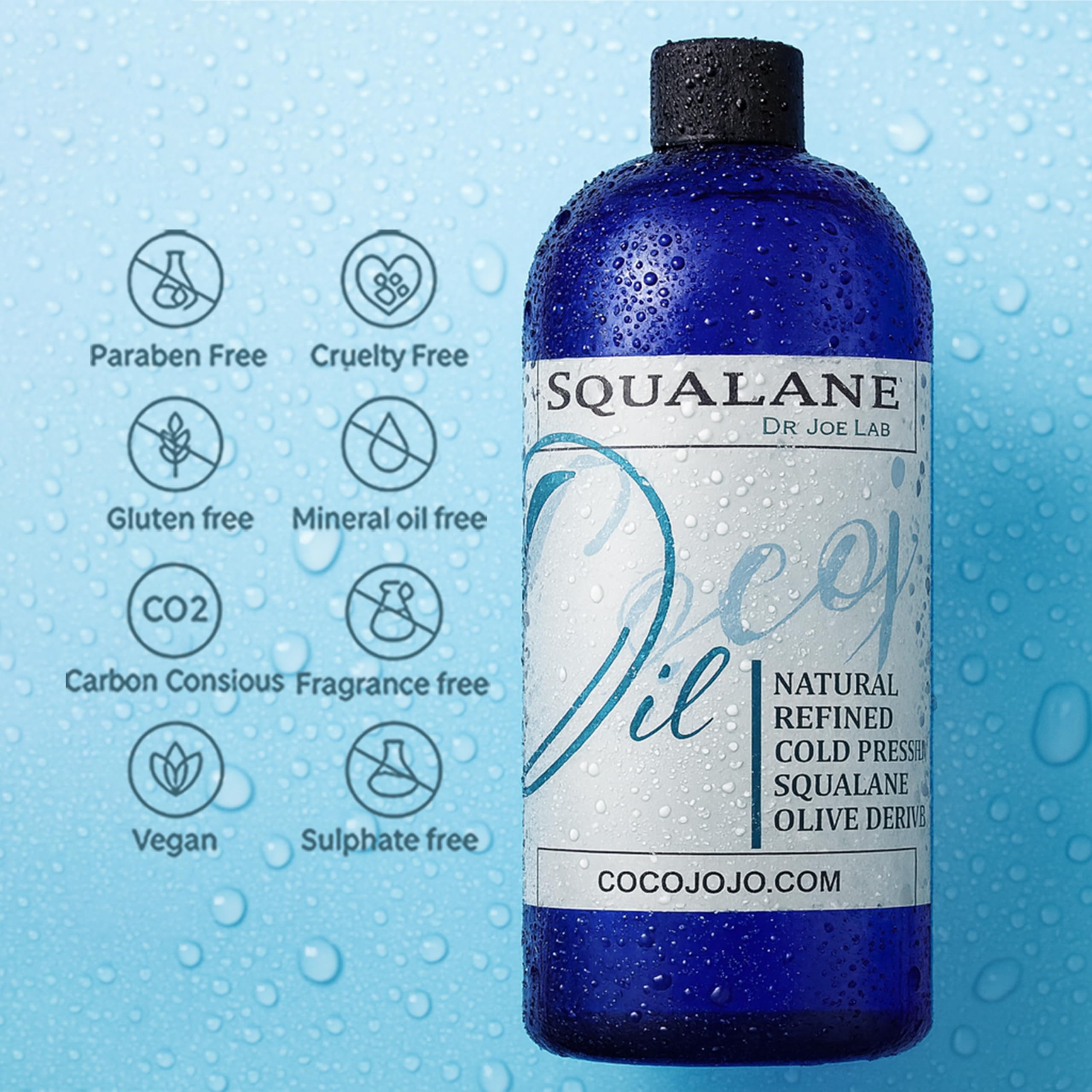 Ingrédients végétaux de l huile squalane Dr Joe Lab etique et durable