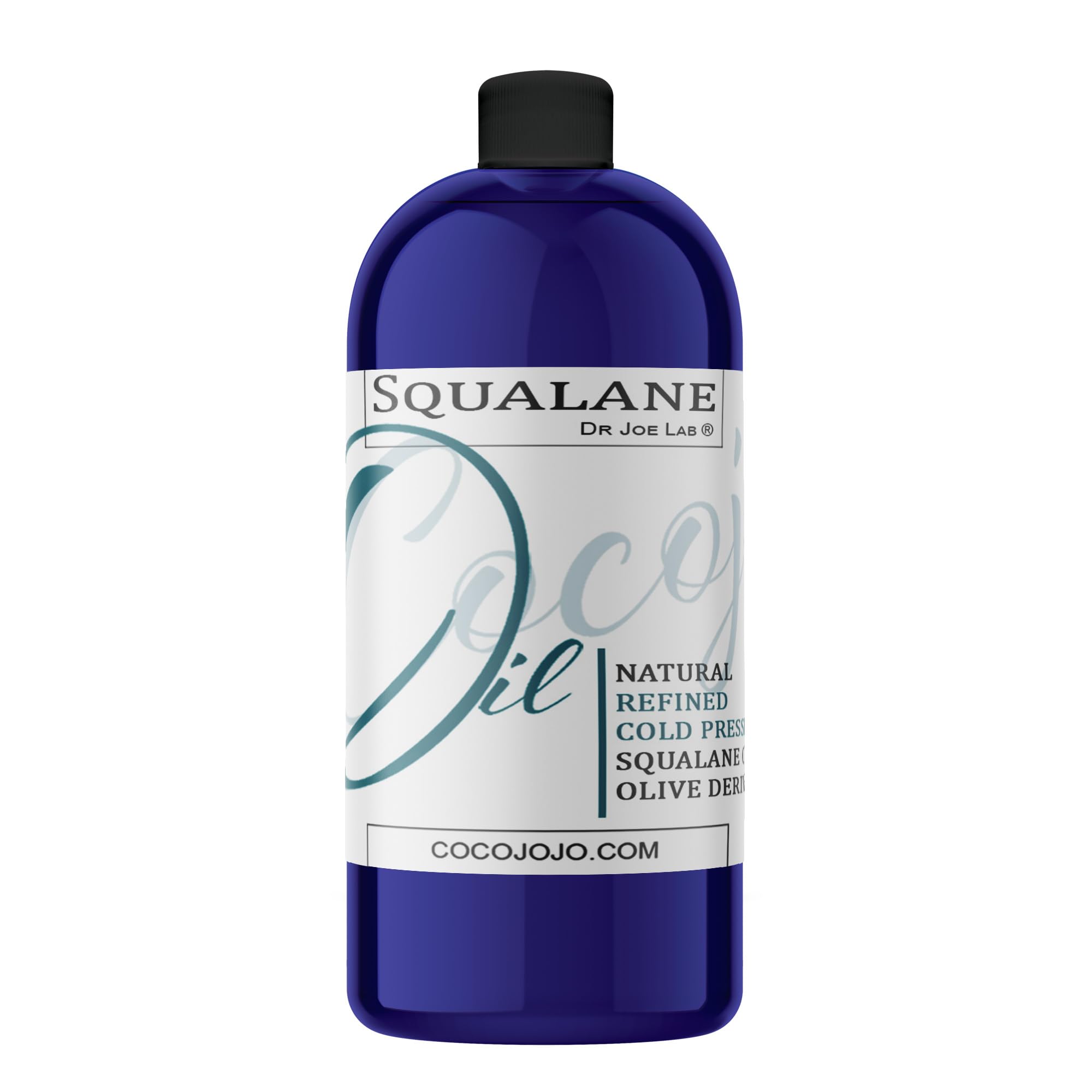 Dr Joe Lab Huile Squalane Visage: bouteille pratique et hydratation légère.