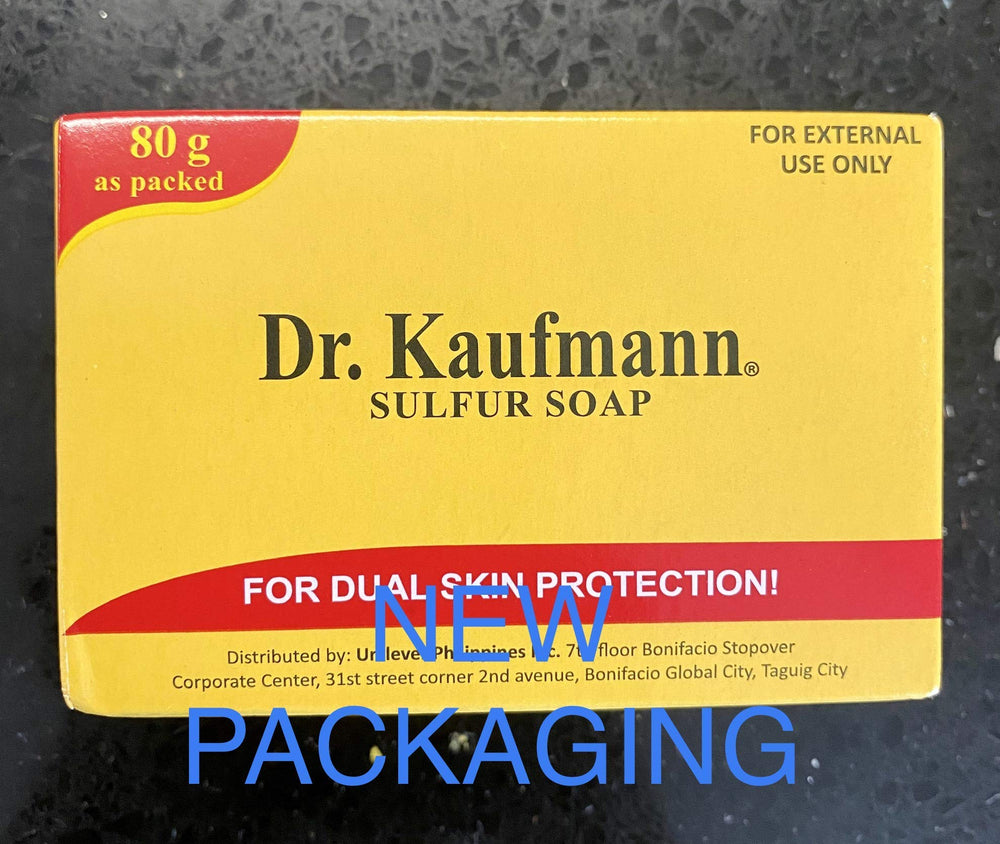 Savon Dr Kauffman avec oxyde de zinc pour peaux sensibles.