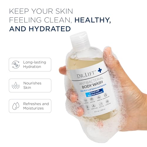 DR. LIFT ingrédients citrique et spiruline pour revitaliser la peau.