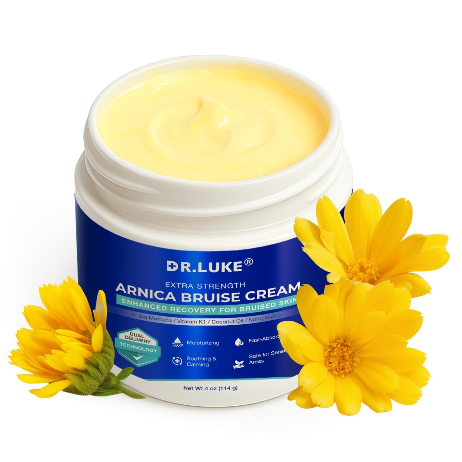 Dr. Luke Arnica Contusions – application mains pour un geste doux sur les zones blessées